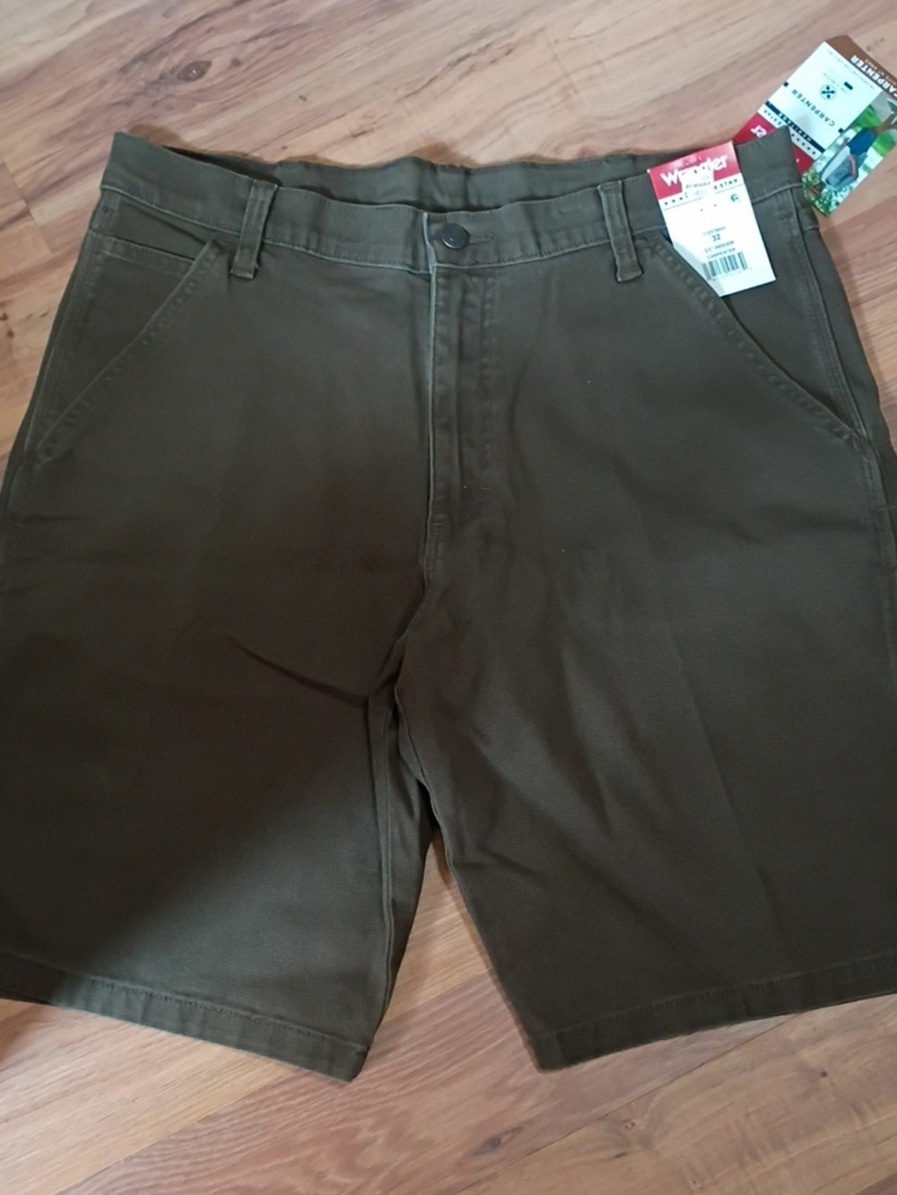 Wrangler Brown Carpenter Shorts